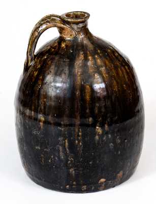 WB (Washington Becham, Crawford County, GA) Stoneware Jug