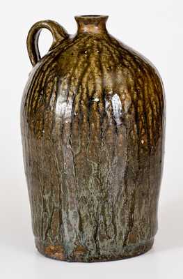 Rare CA (Charles Avera, Crawford County, GA) Stoneware Jug circa 1855