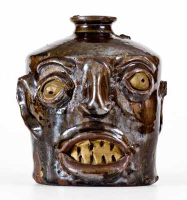 Miles Mill, Edgefield, South Carolina Face Jug