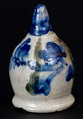 Very Rare Philadelphia Stoneware Bank Inscribed 