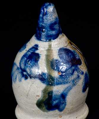 Very Rare Philadelphia Stoneware Bank Inscribed