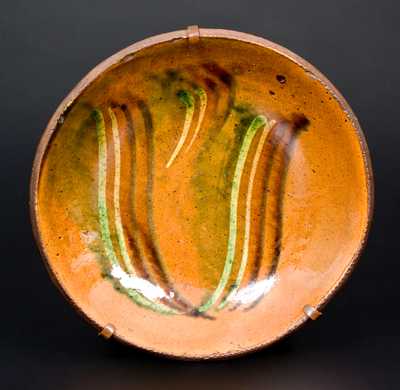 Dryville, PA Redware Plate