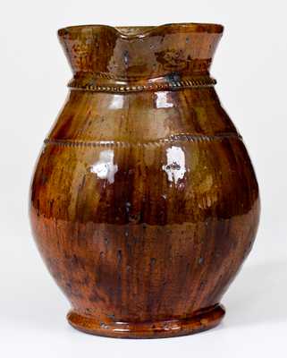 Jacob Medinger Redware Pitcher