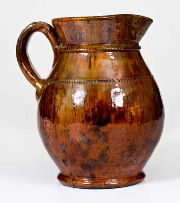 Jacob Medinger Redware Pitcher