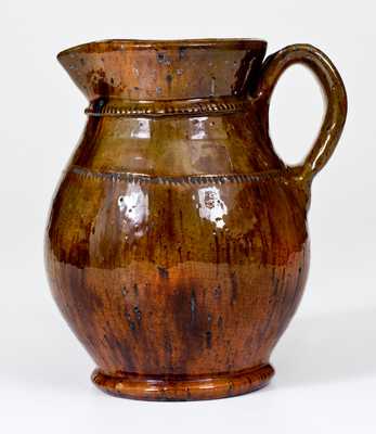 Jacob Medinger Redware Pitcher