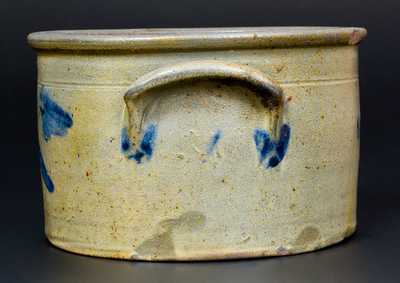 Stoneware Cake Crock att. Philip Kabis, Shirleysburg, PA, circa 1870