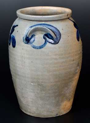 Rare MYERS & BOKEE (Baltimore) Stoneware Jar, circa 1835