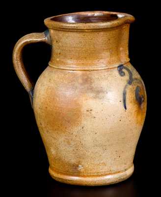 1/2 Gal. Stoneware Pitcher att. Wingender Pottery, Haddonfield, NJ