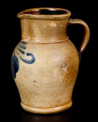 1/2 Gal. Stoneware Pitcher att. Wingender Pottery, Haddonfield, NJ