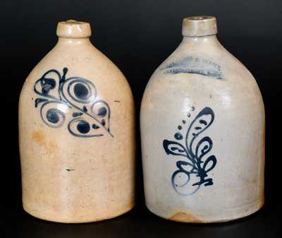 Lot of Two: Northeastern US Stoneware Jugs