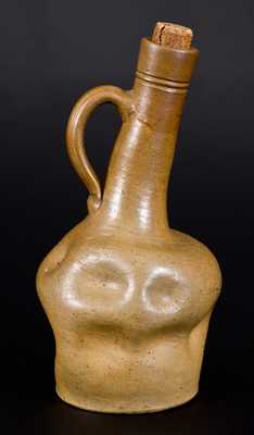 Lot of Two: Baltimore, MD Liquor Jugs incl. Intentionally-Misshapen 