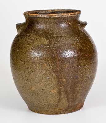 Alkaline-Glazed Southern Stoneware Jar