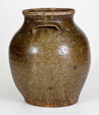 Alkaline-Glazed Southern Stoneware Jar