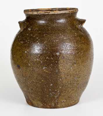 Alkaline-Glazed Southern Stoneware Jar