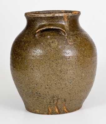 Alkaline-Glazed Southern Stoneware Jar