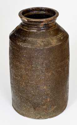 1 1/2 Gal. Alkaline-Glazed Southern Stoneware Pottery Jar