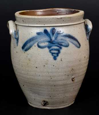 Stoneware Jar att. William Nichols, Poughkeepsie, NY, circa 1823