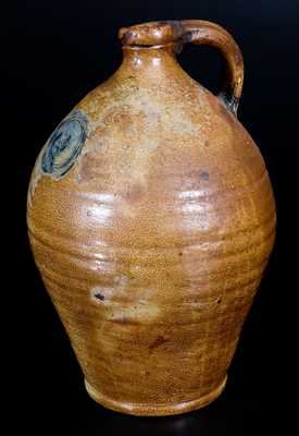 Stoneware Jug attrib. J. Chapman, Troy, NY or Xerxes Price, NJ