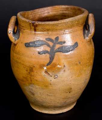 Stoneware Jar with Incised Decoration, possibly New Jersey, early 19th century
