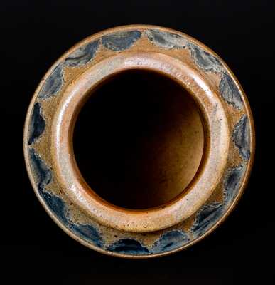 Early 19th Century Stoneware Jar w/ Impressed Designs, Manhattan or NJ