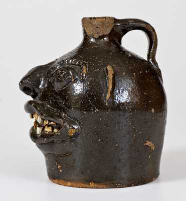 Southern Stoneware Face Jug, early 20th century