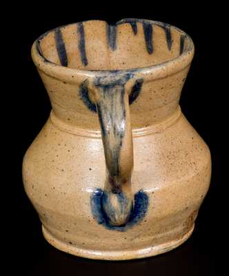 Miniature Stoneware Pitcher with Brushed Decoration, Mid-Atlantic