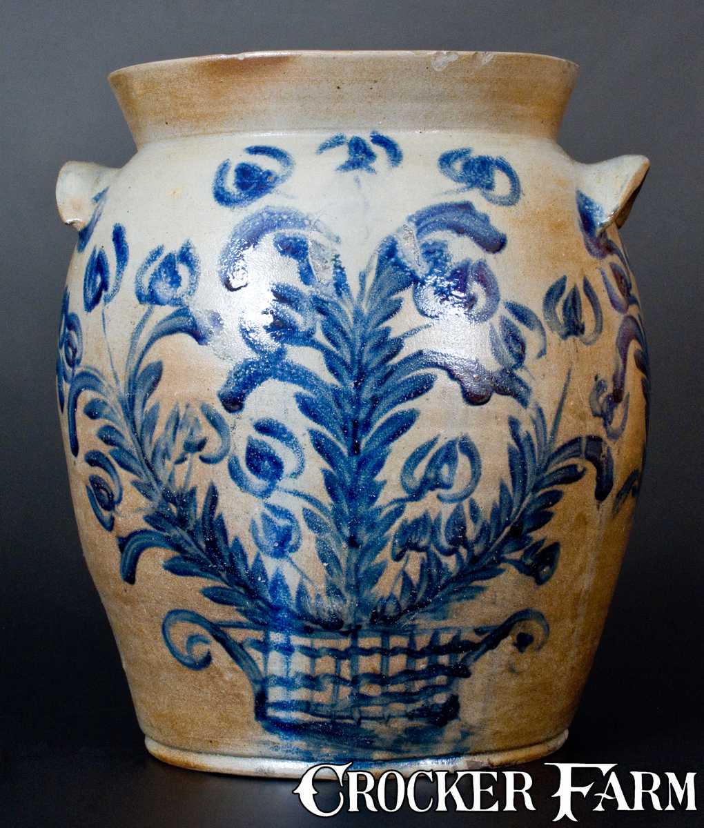 David Parr, Baltimore, stoneware jar.