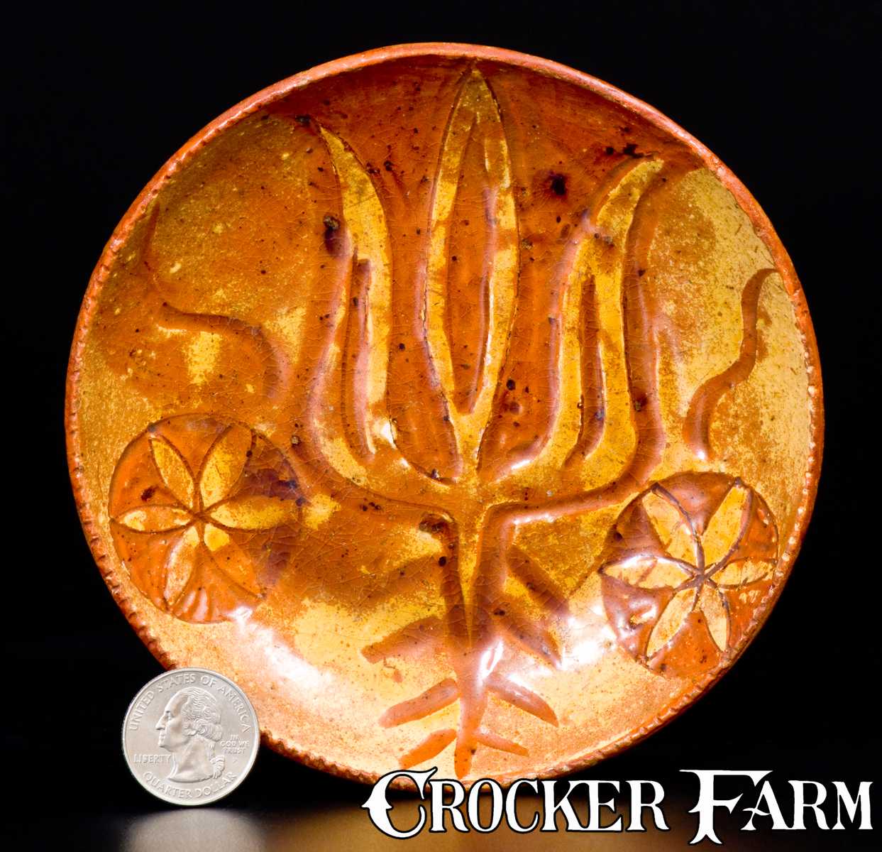 Pennsylvania Redware Highlights - Crocker Farm Stoneware Auction