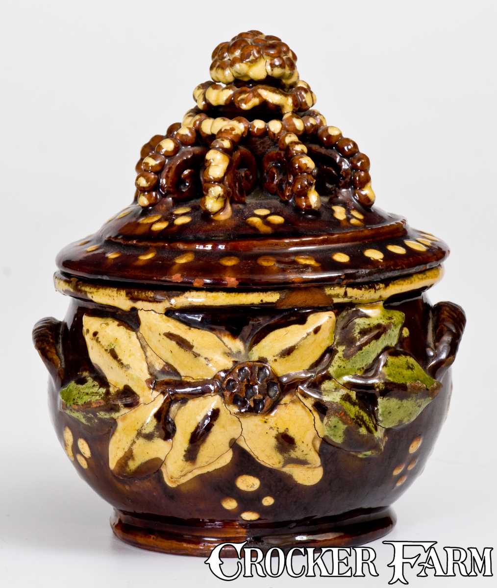 Pennsylvania Redware Highlights - Crocker Farm Stoneware Auction