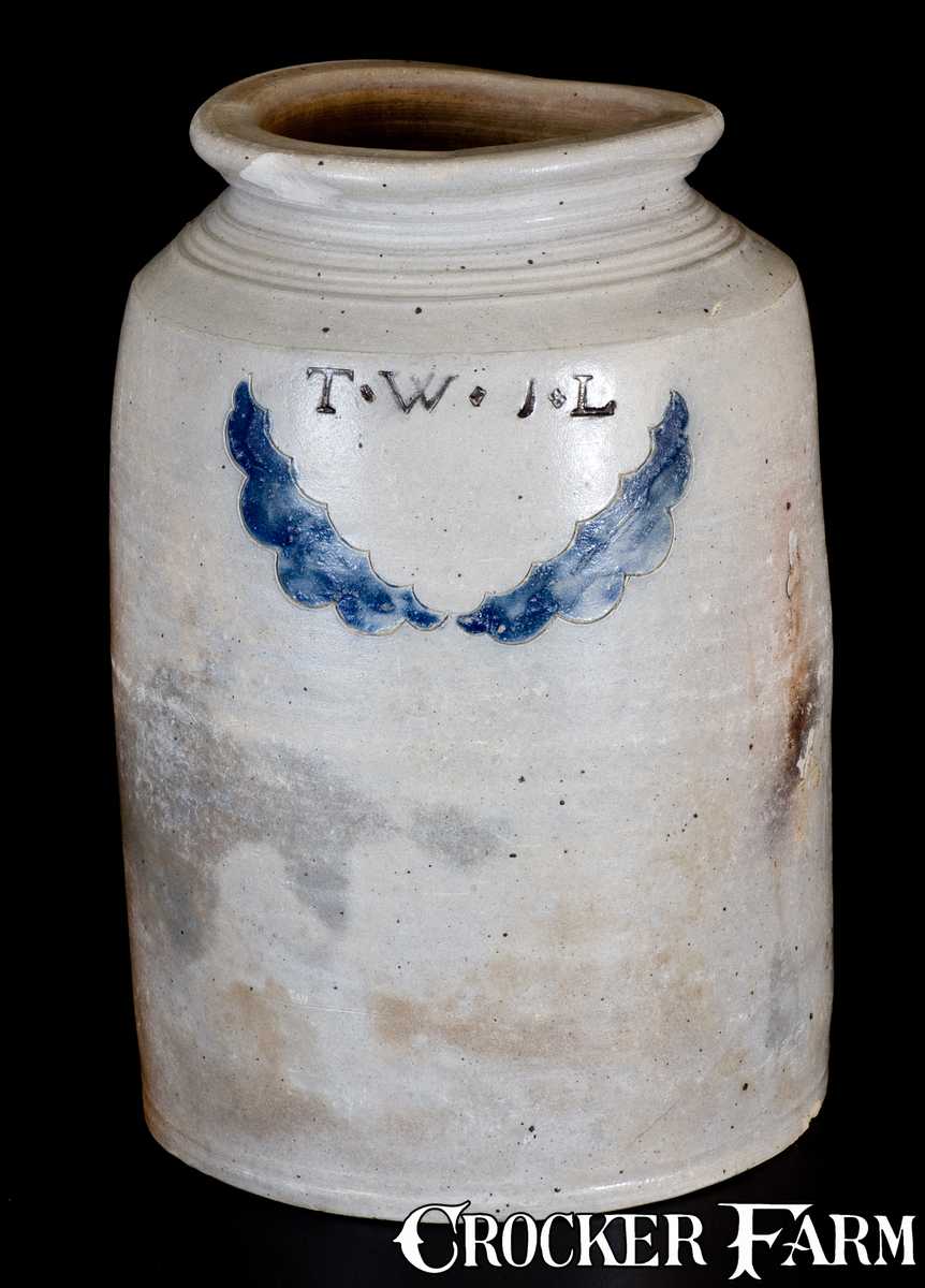 Rare T.W. J.L. (Thomas Warne and Joshua Letts, South Amboy, NJ ...