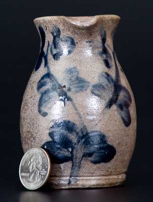 Fine Miniature Stoneware Pitcher, Baltimore, circa 1860