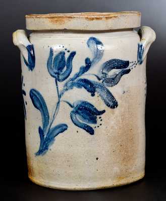 Very Fine JOHN BELL / WAYNESBORO 2 Gal. Stoneware Jar with Elaborate Decoration