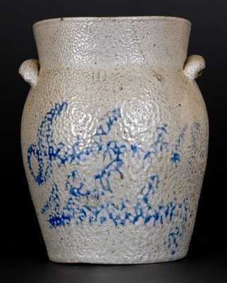 Very Rare S. BELL Stoneware Jar Inscribed 