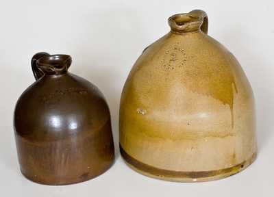 Lot of Two: Northeastern US Stoneware Syrup Jugs