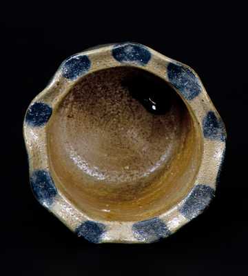 Very Fine Miniature Stoneware Jar att. Charles F. Decker, Chucky Valley, TN
