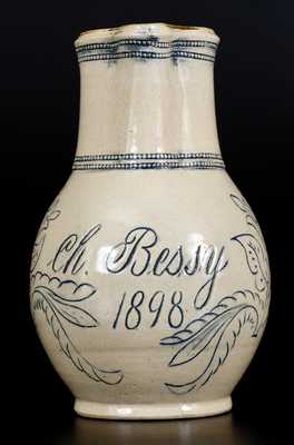 Remmey, Philadelphia, Stoneware Presentation Pitcher, 