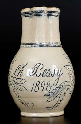 Remmey, Philadelphia, Stoneware Presentation Pitcher,