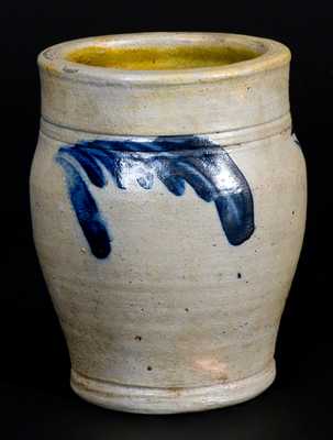 1/4 Gal. Stoneware Jar att. Richard Remmey, Philadelphia, PA