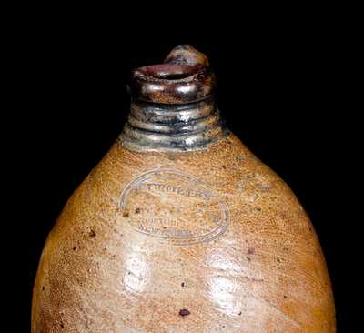 Small-Sized C. CROLIUS / STONE-WARE / MANUFACTURER / Manhattan Wells / NEW YORK Jug