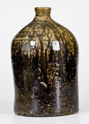 Rare 1/2 Gal. JY (James Yaughn, Crawford County, Georgia) Stoneware Jug