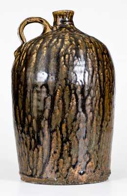 1 Gal. Crawford County, Georgia Stoneware Jug Marked "R"