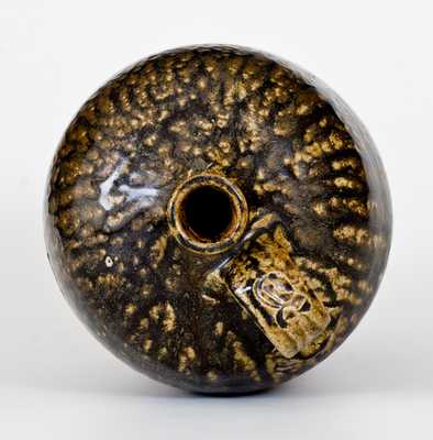 1 Gal. Crawford County, Georgia Stoneware Jug Marked "R"