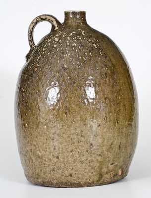 Unusual FLB (Franklin L. Becham, Crawford County, GA) Jug w/ Incised Maker s Initials