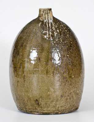 Unusual FLB (Franklin L. Becham, Crawford County, GA) Jug w/ Incised Maker's Initials