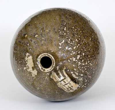 Unusual FLB (Franklin L. Becham, Crawford County, GA) Jug w/ Incised Maker's Initials