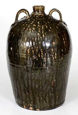 3 Gal. BB (Billy Bryant, Crawford County, Georgia) Double-Handled Stoneware Jug