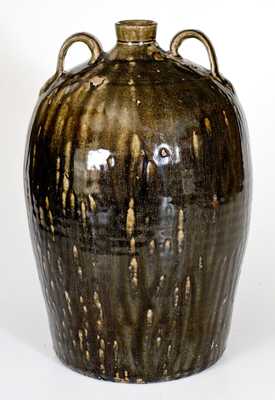 3 Gal. BB (Billy Bryant, Crawford County, Georgia) Double-Handled Stoneware Jug