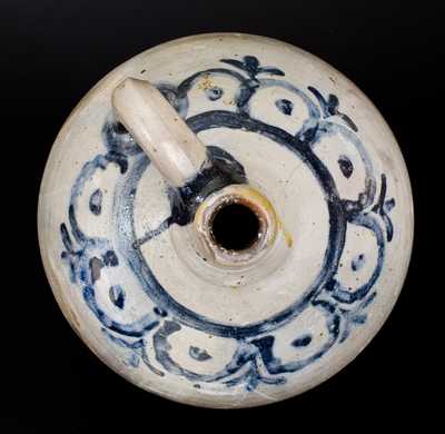 4 Gal. Ovoid Stoneware Jug with Swag Decoration, Manhattan, early 19th century