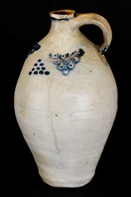 18th Century Stoneware Jug attrib. Abraham Mead, Greenwich, CT, c1790