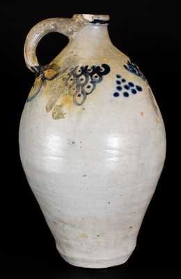 18th Century Stoneware Jug attrib. Abraham Mead, Greenwich, CT, c1790